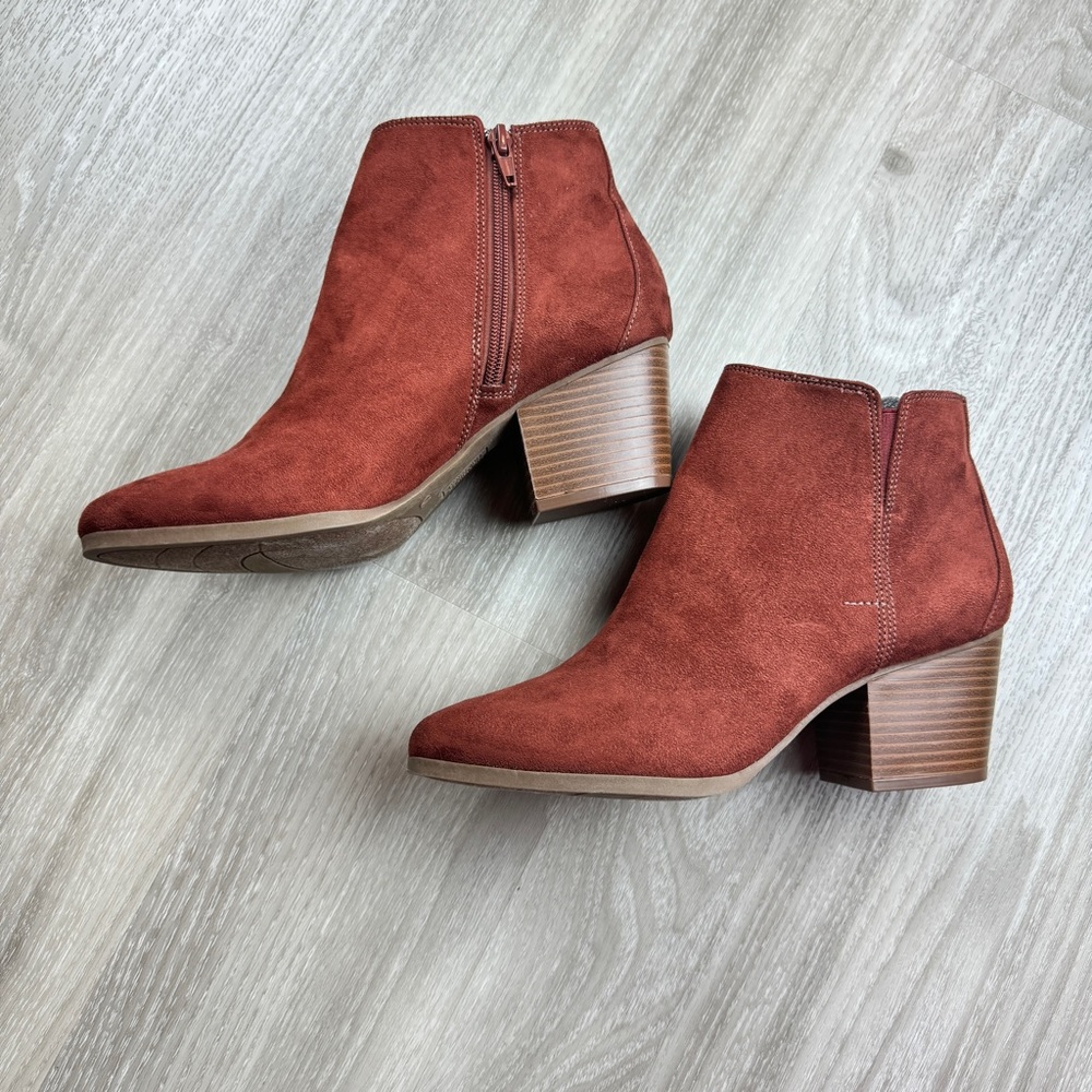 Alex Flex Comfort Brown Booties 10